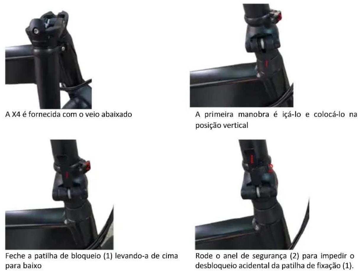 NILOX X4 - GUIADOR: MONTAGEM, BLOQUEIO E DESBLOQUEIO - 1