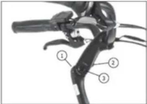 EMG Lord - Guidon et support guidon réglable avec vis - 1
