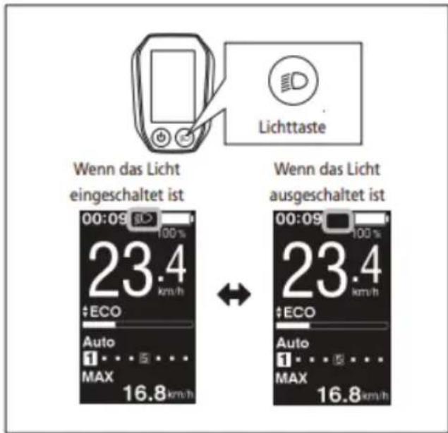 EMG Lord - Ein- und Ausschalten der batteriebetriebenen Leuchte - 1