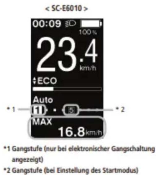 EMG Lord - Anzeige von Gangstufe und Fahrtdaten - 3