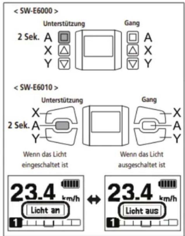 EMG Lord - Ein- und Ausschalten der batteriebetriebenen Leuchte - 1