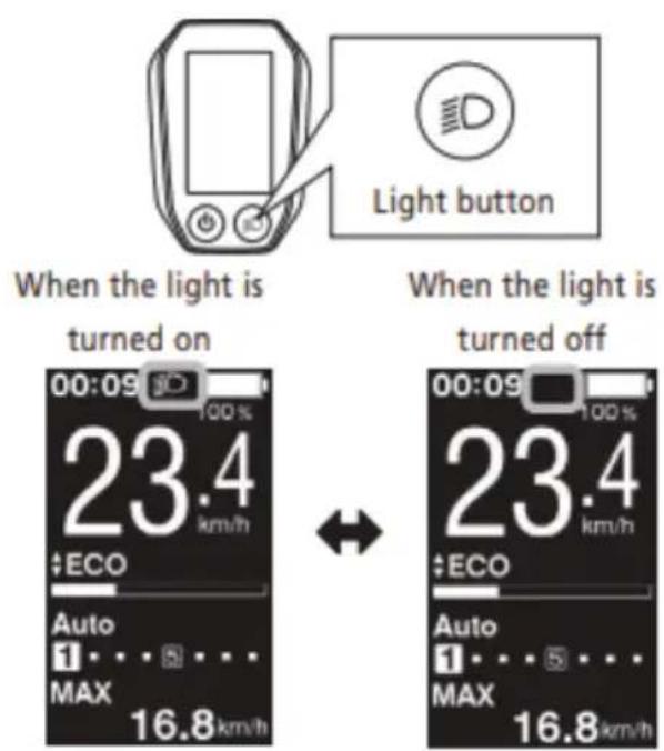 EMG Lord - Turning the battery-powered light ON or OFF - 2