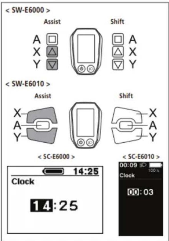 EMG Lord - Configure the clock setting. - 1