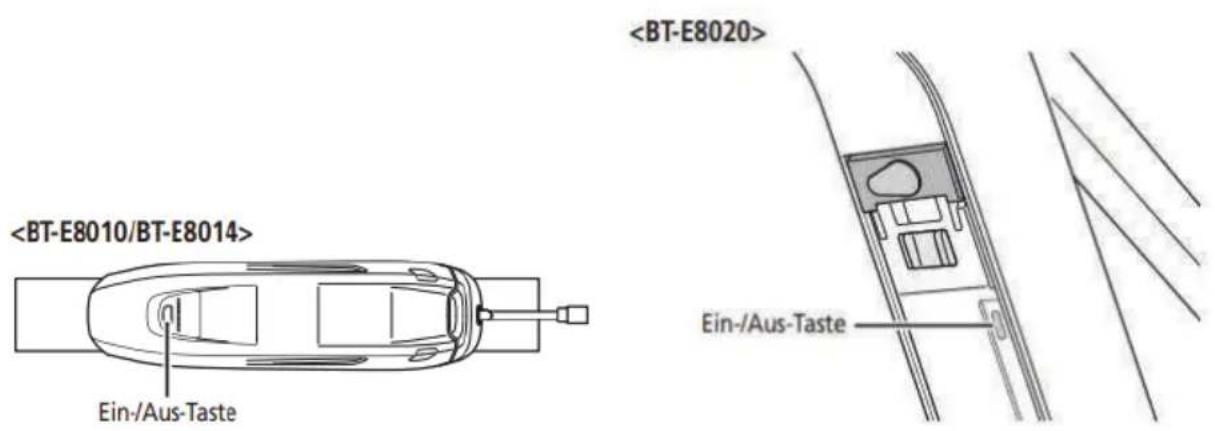 EMG Lord - Drucken Sie den Ein-/Ausschalter des Akkus. - 1