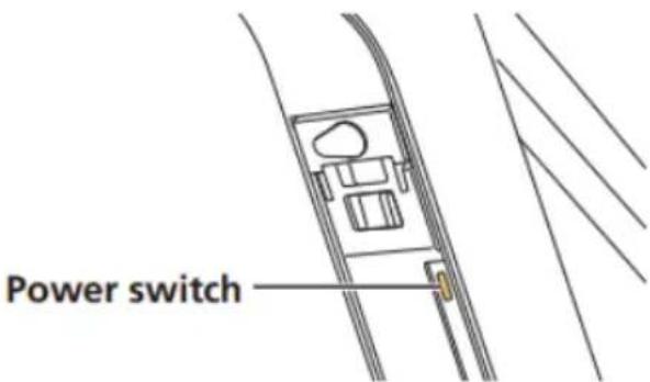 EMG Lord - Press the battery power button. - 3