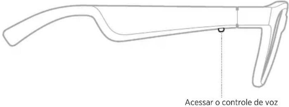 BOSE Frames Rondo - Acessar o controle de voz - 1