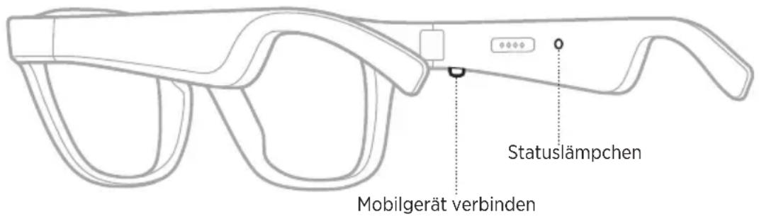 BOSE Frames Rondo - VERBINDEN MITHILFE DES BLUETOOTH-MENÜS AUF DEM MOBILGERÄT - 1