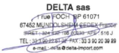 LIVOO TEA291G - DECLARATION UE DE CONFORMITE - 1