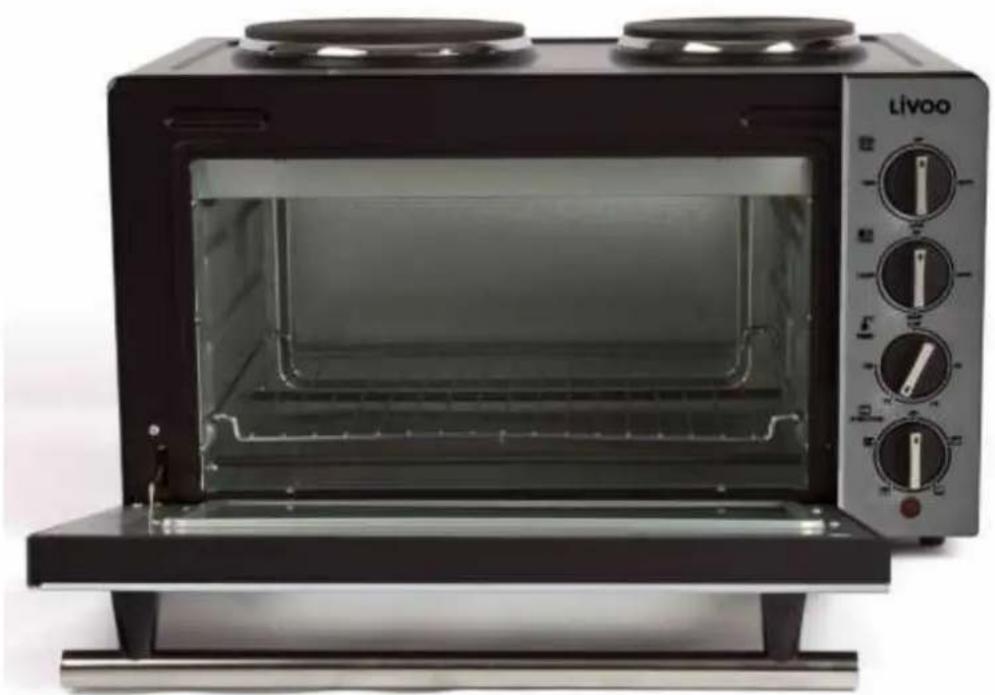 LIVOO DOC211 - Mini four 30 L avec plaques électriques - 1