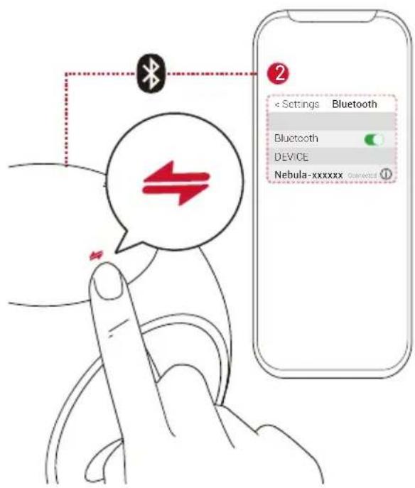 NEBULA Astro - Modo de altifalante Bluetooth - 1