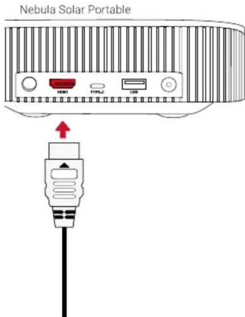 NEBULA Solar Portable - Abspielen über HDMI-Wiedergabegeräte - 2