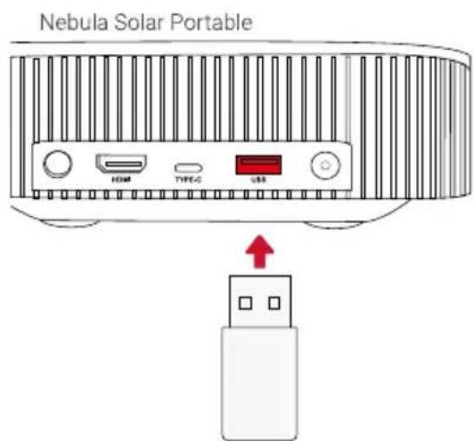 NEBULA Solar Portable - Lecture à partir d'une clé USB - 2