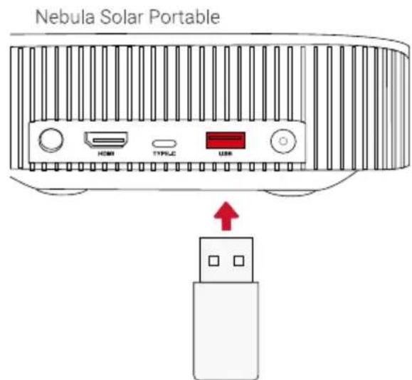 NEBULA Solar Portable - Riproduzione da un'unità USB - 2