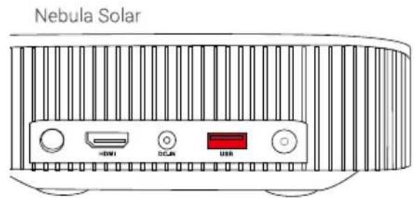 NEBULA Solar Portable - Riproduzione da un'unità USB - 1