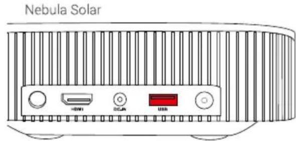 NEBULA Solar Portable - Reproduzir a partir de uma unidade USB - 1