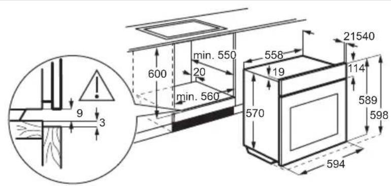 ZANUSSI ZOHNB0X2 - Encastre - 1
