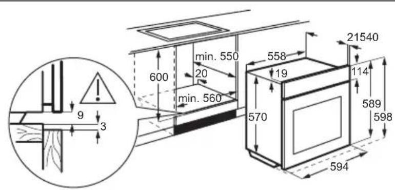 ZANUSSI ZOHNB0X2 - Instal·lació a - 1