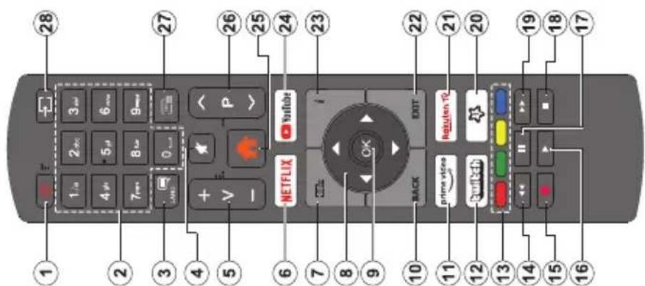 LENCO DVL3273 - Fjernbetjening - 1