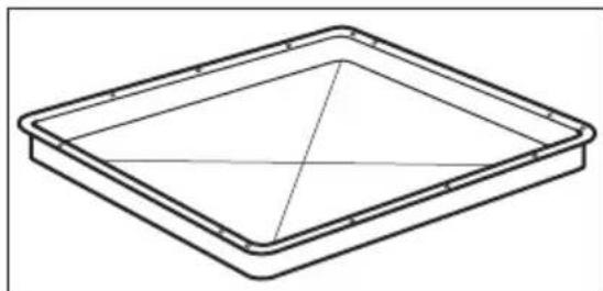 AEG BPK435090B - Baking tray - 2