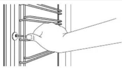 AEG BPB335060M - How to remove: Shelf supports - 1
