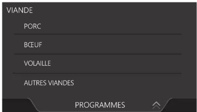 ASKO OCSM8478GG - Sélection d'un programme - 2