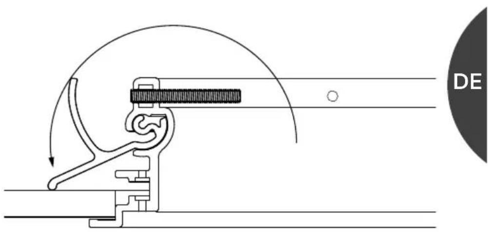 Sonus Faber ARENA - - DIE METALLLASCHEN GEGEN DIE INNENFLÄCHEN DER WAND DRÜCKEN - 2