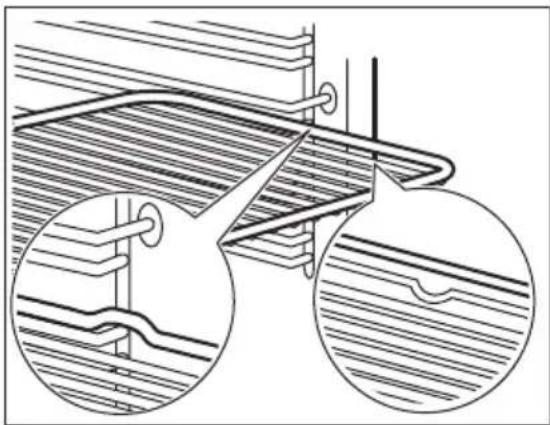 ELECTROLUX COD3S40X - Grille métallique: - 1