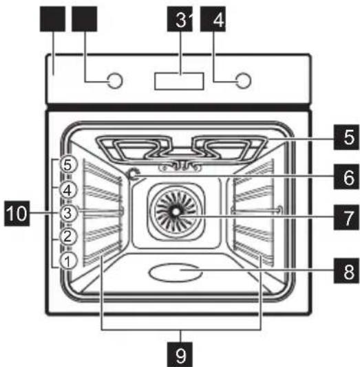 ELECTROLUX KODFP46TX - Gesamtansicht - 1