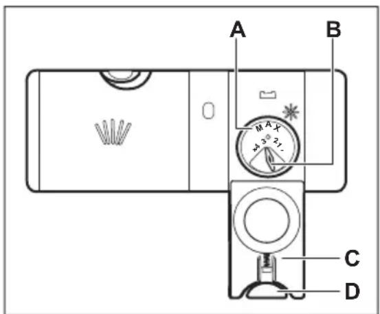ELECTROLUX LSV48400L - Come riempire il contentitore del brillantante - 1
