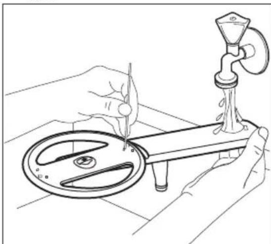 ELECTROLUX LSV48400L - Pulizia del mulinello inferiore - 2