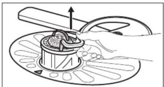 ELECTROLUX LSV48400L - Nettoyage des filtres - 3