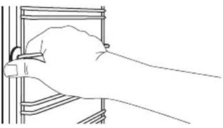 ELECTROLUX KOMFP46TX - Entfernen: Einhängegitter - 1