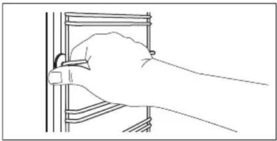 ELECTROLUX KOMFP46TX - Cómo quitar: Carriles de apoyo - 1