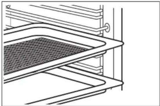 ELECTROLUX KOMFP46TX - Wire shelf: - 4