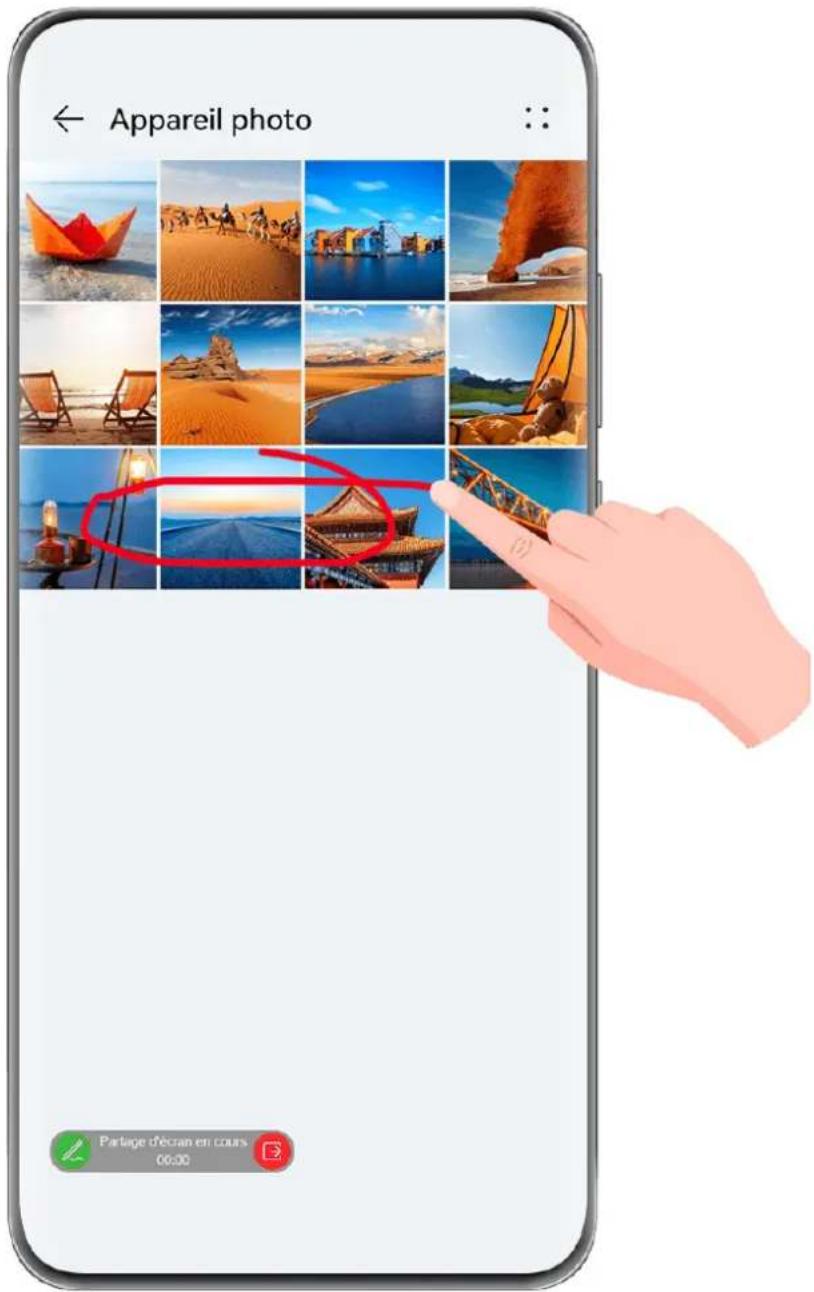 HUAWEI Mate 50 Pro - Partager l'écran de votre appareil pendant un appel meetime - 1