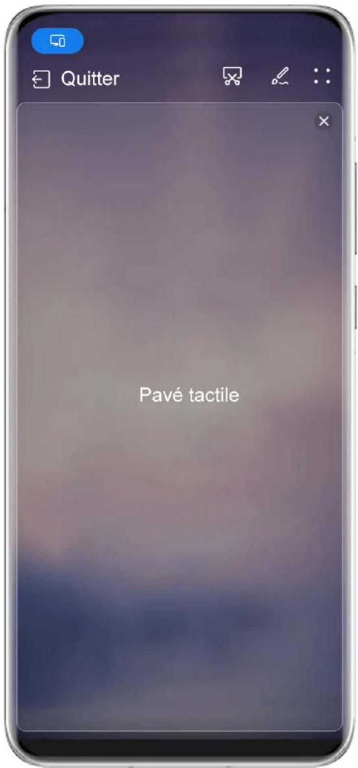 HUAWEI Mate 50 Pro - Utiliser votre appareil comme pavé tactile - 1