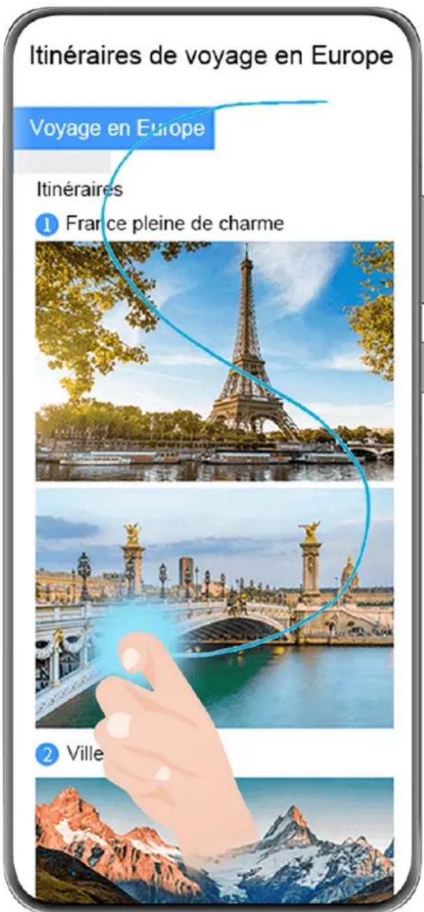 HUAWEI Mate 50 Pro - Faire une capture d'écran défilant - 1