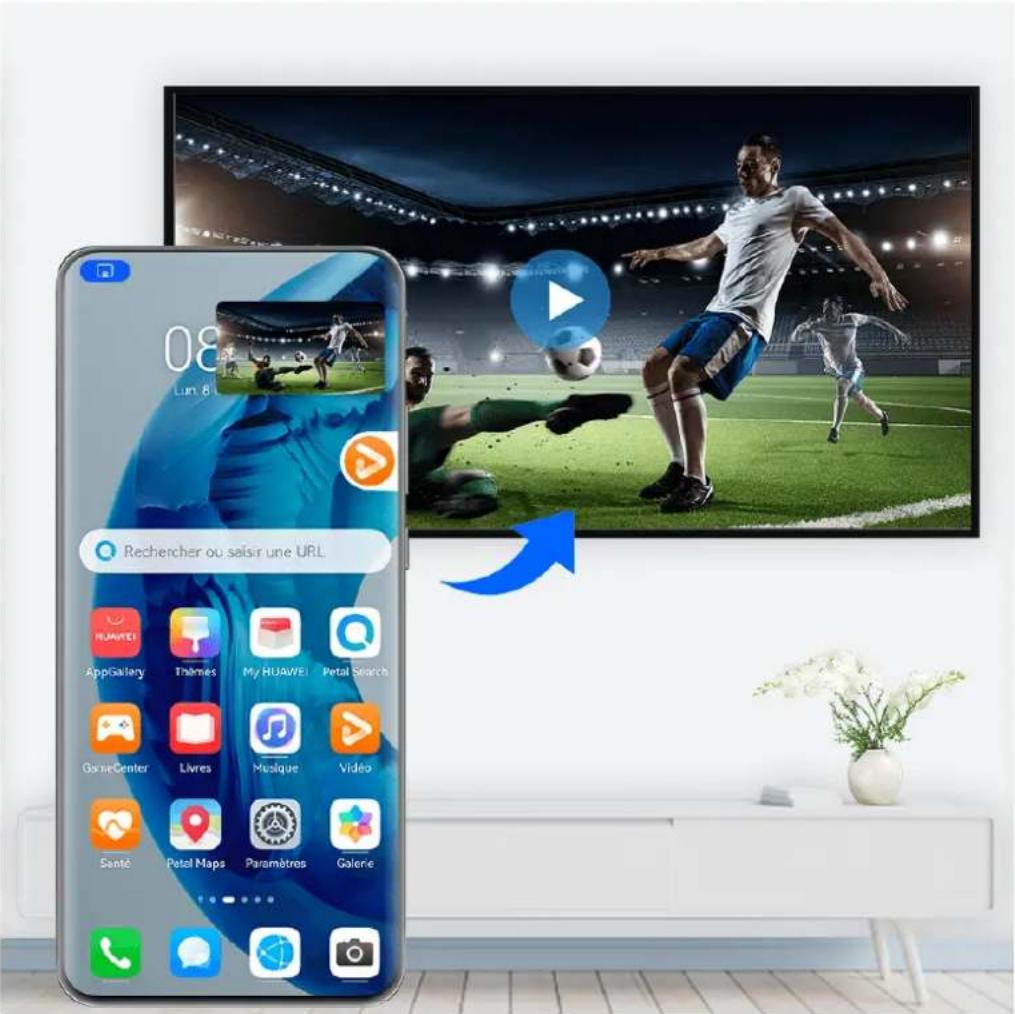 HUAWEI Mate 50 Pro - Projeter l'application actuelle sur un appareil à grand écran - 1