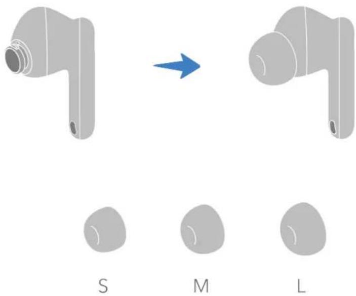 HONOR Earbuds 3 Pro - Comment remplacer les embouts auriculaires - 1