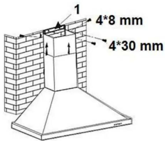 PKM S290 ABTZ - Installation of the chimney - 3