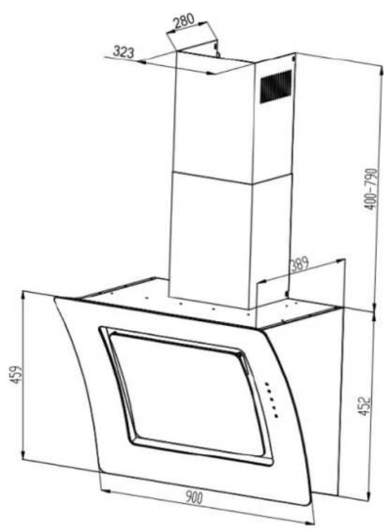 PKM S290 ABTZ - Technische Zeichnung/technical drawing/dessin technique/Technische tekening - 2