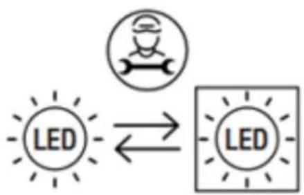 PKM UBH5000H2 - Replacing of the illuminant - 1