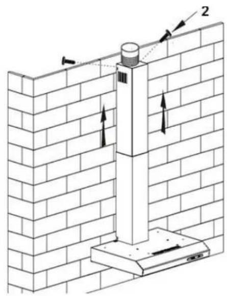 PKM UBH5000H2 - Installatie van de afzuigkap - 3