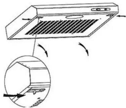 PKM UBH5000H2 - Installatie op een kast. - 4