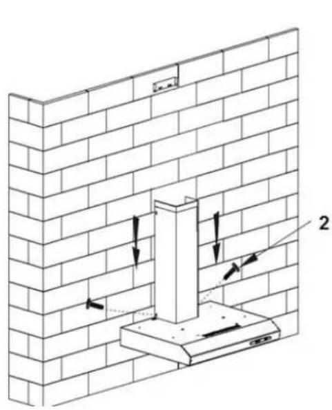 PKM UBH5000H2 - Installatie van de afzuigkap - 2