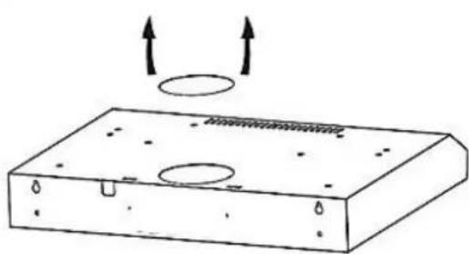 PKM UBH5000H2 - Installatie op een kast. - 5
