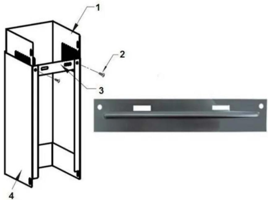 PKM UBH5000H2 - Wall-installation (needed equipment available as an option). - 8