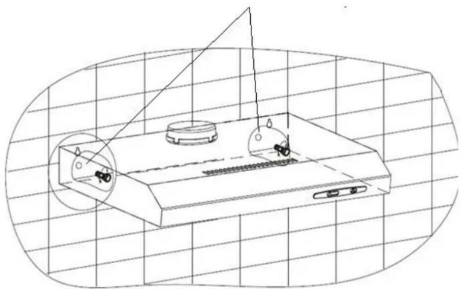 PKM UBH5000H2 - L'installation sur un placard. - 10