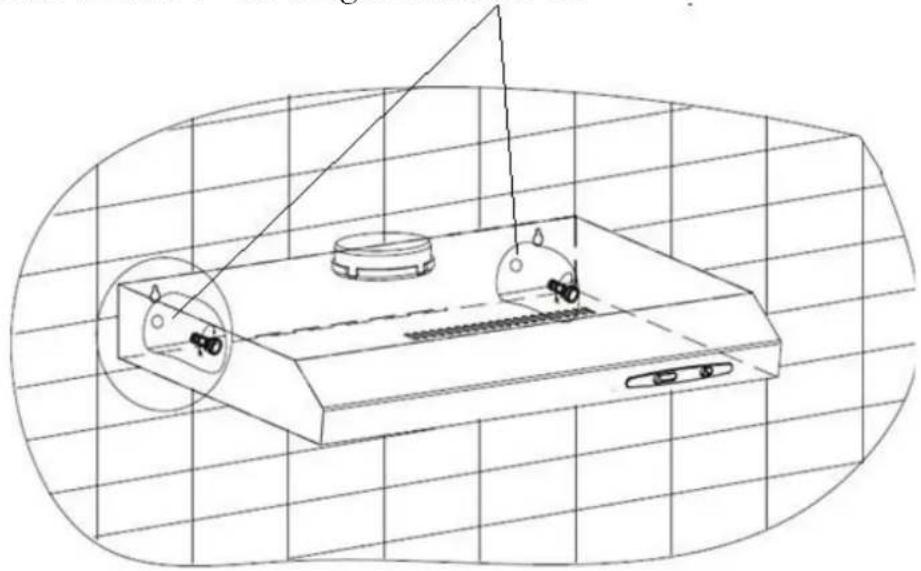 PKM UBH5000H2 - Installatie op een kast. - 8