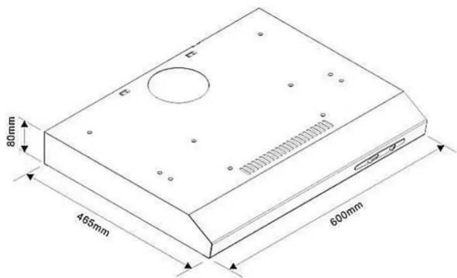 PKM UBH5000H2 - Installatie van de afzuigkap - 5